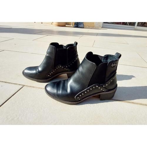 Bottines cloutees femme hot sale